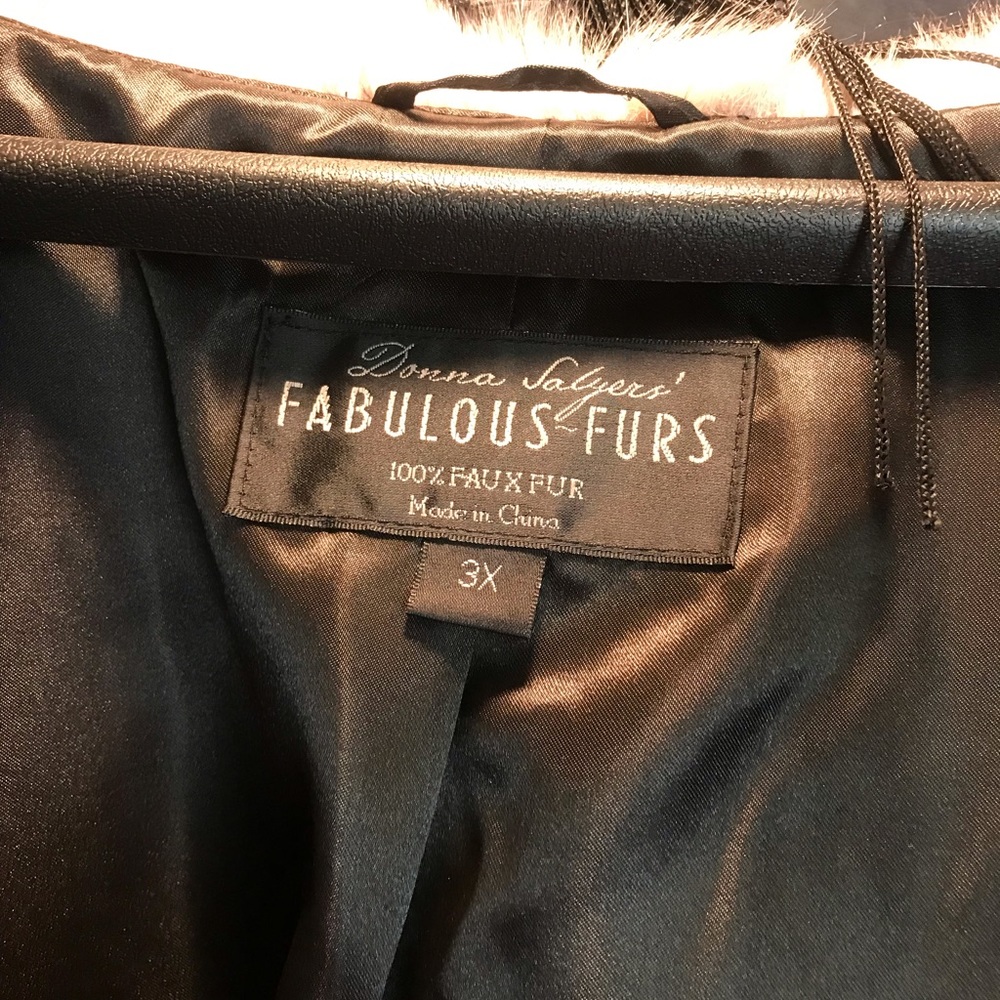 🖤 ❤️ NWOT ❤️🖤GORGEOUS FAUX FUR JACKET . . . - Picture 6 of 7